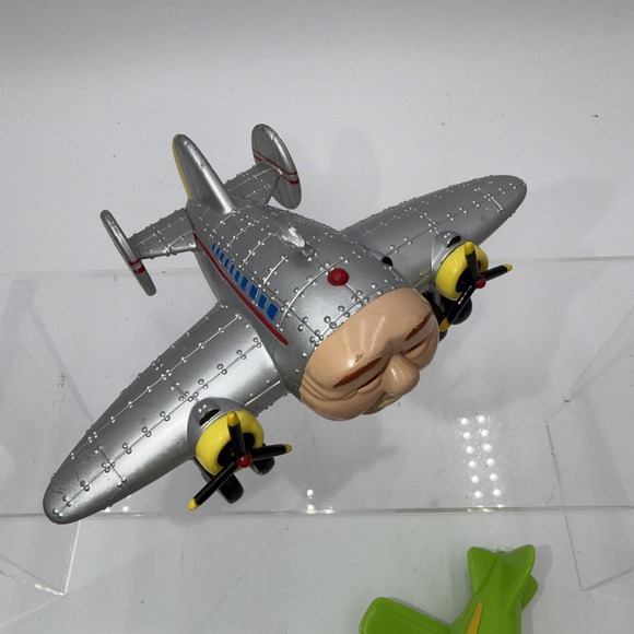 5 PBS Kids Jay Jay the Jet Plane Tracy Herky Snuffy Big Jake Toy Figures 2002 - Picture 6 of 16